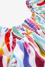 Rainbow Animal Puff Sleeve Dress (3mths-8yrs) - Image 7 of 7