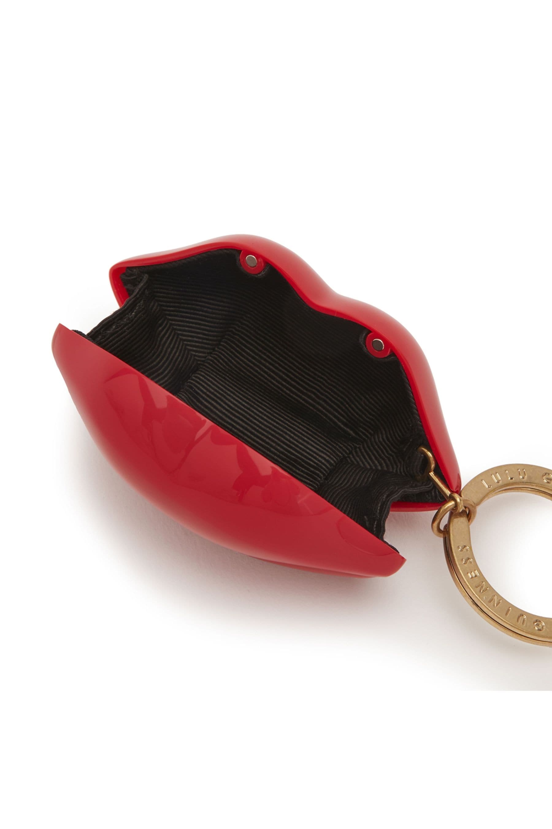 Buy Lulu Guinness Red Lulu Mini Lips Keyring from Next Ireland