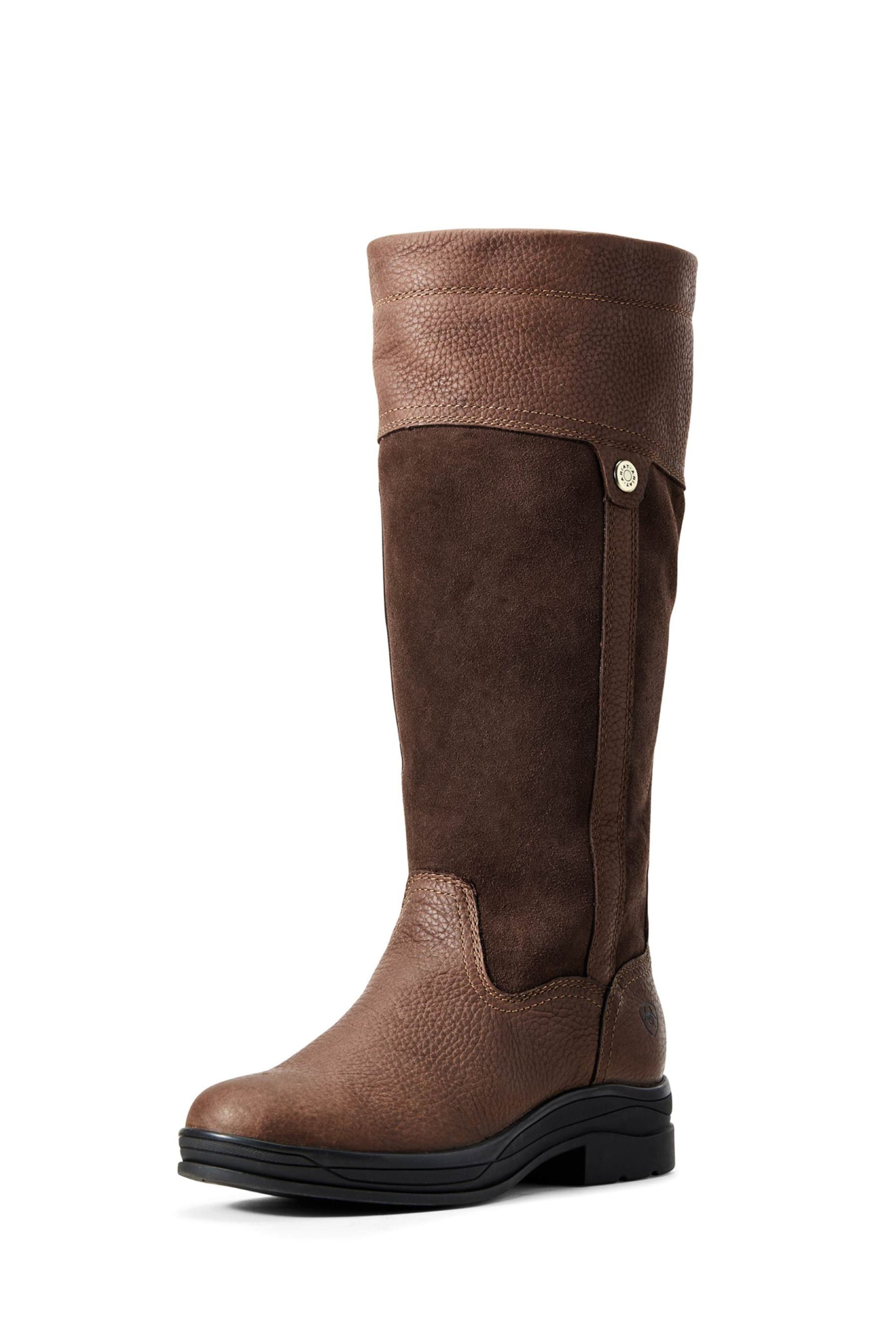 Ariat Windermere II Waterproof Brown Boots - Image 2 of 5