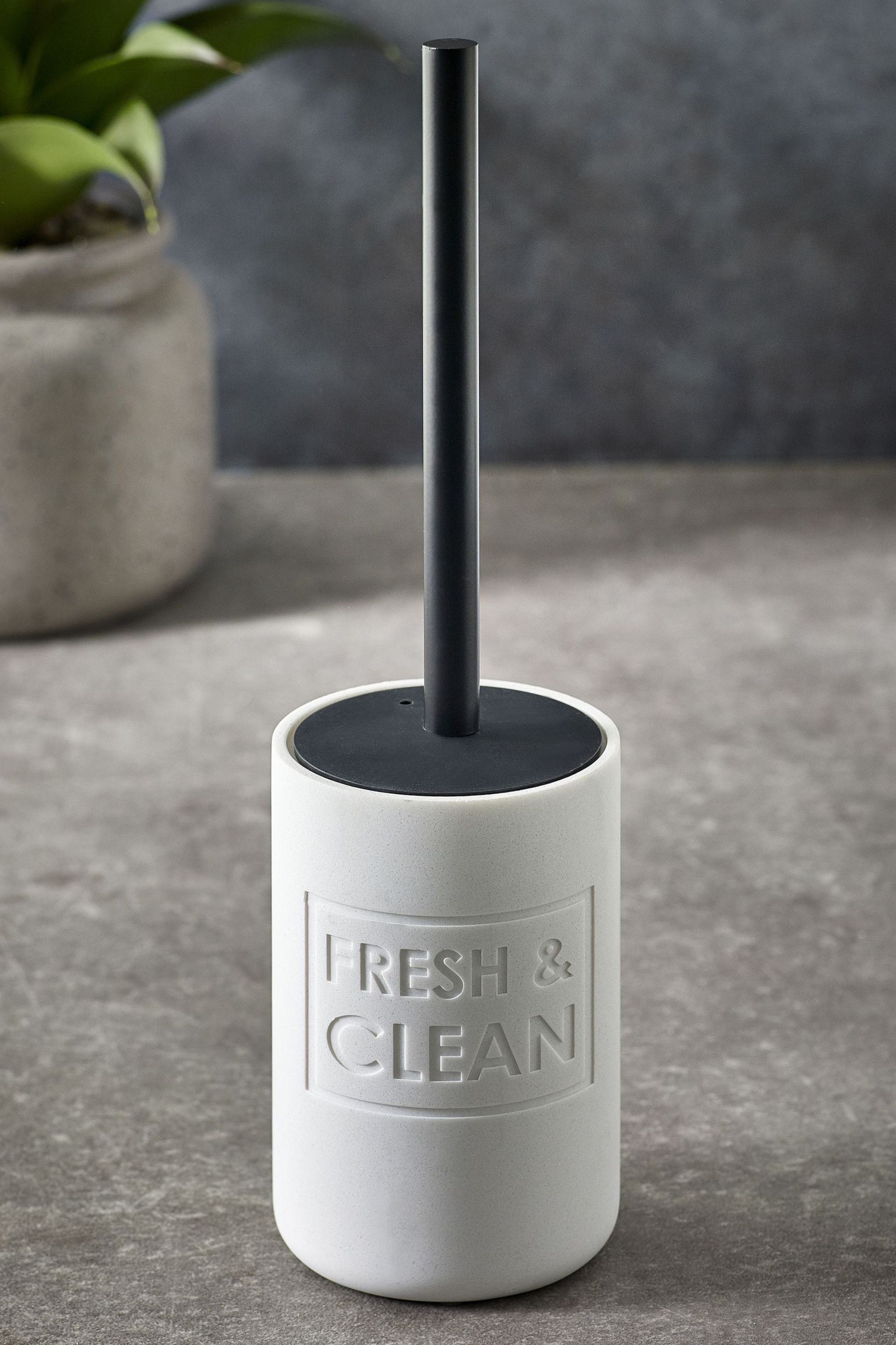 White Fresh And Clean Toilet Brush - Image 1 of 5