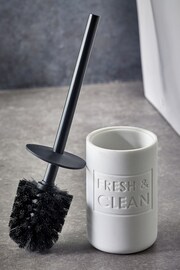 White Fresh And Clean Toilet Brush - Image 2 of 5