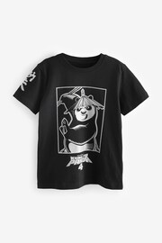 Black Licensed 'Kung Fu Panda 4' T-Shirt (3-16yrs) - Image 1 of 3