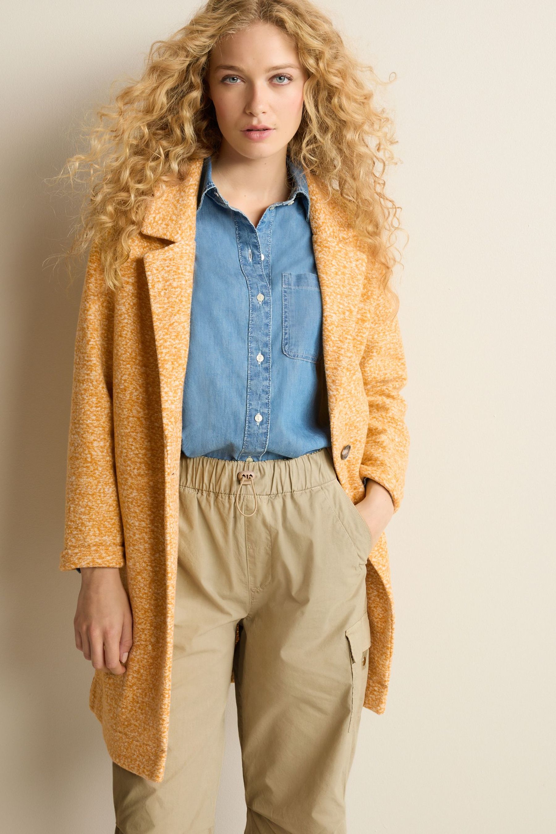 Yellow coatigan hotsell