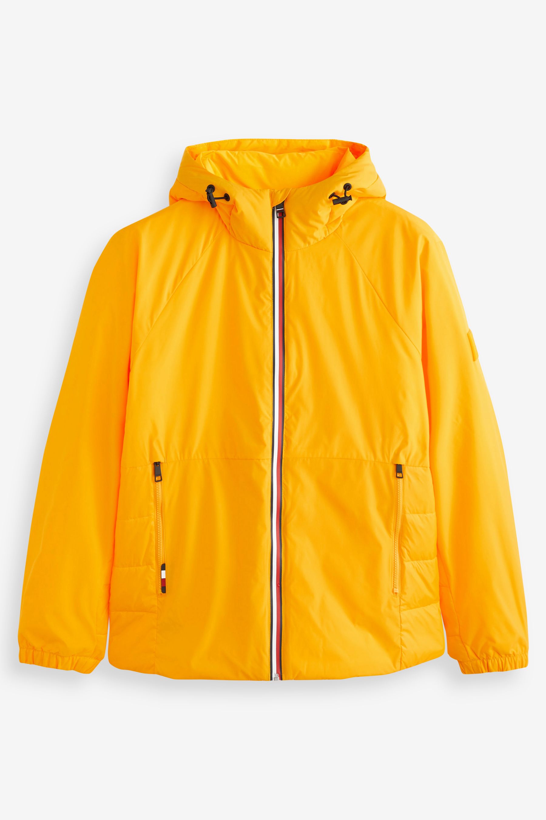 Buy Tommy Hilfiger Yellow Mix Media Hooded Jacket from Next Lithuania