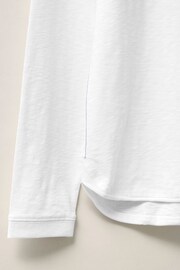 White Stuff White Plain Casey Long Sleeve T-Shirt - Image 6 of 6