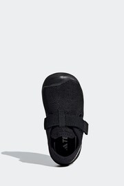 adidas Black Captain Toey Infant Sandals - Image 5 of 8