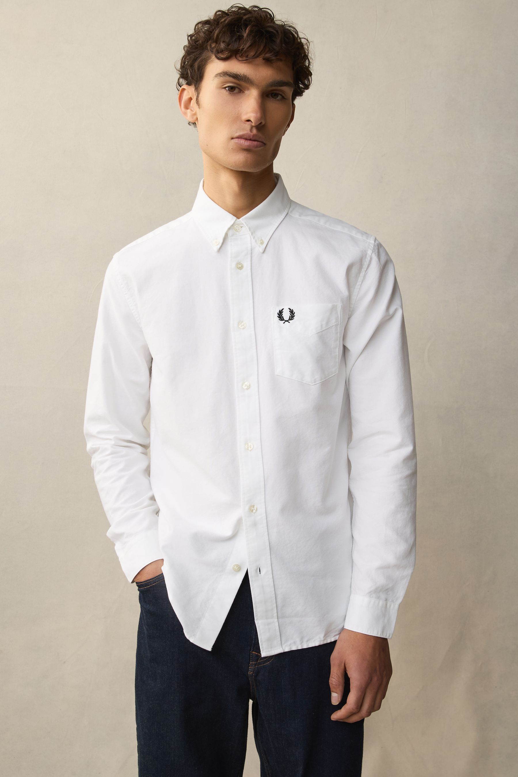 Fred perry formal shirt deals