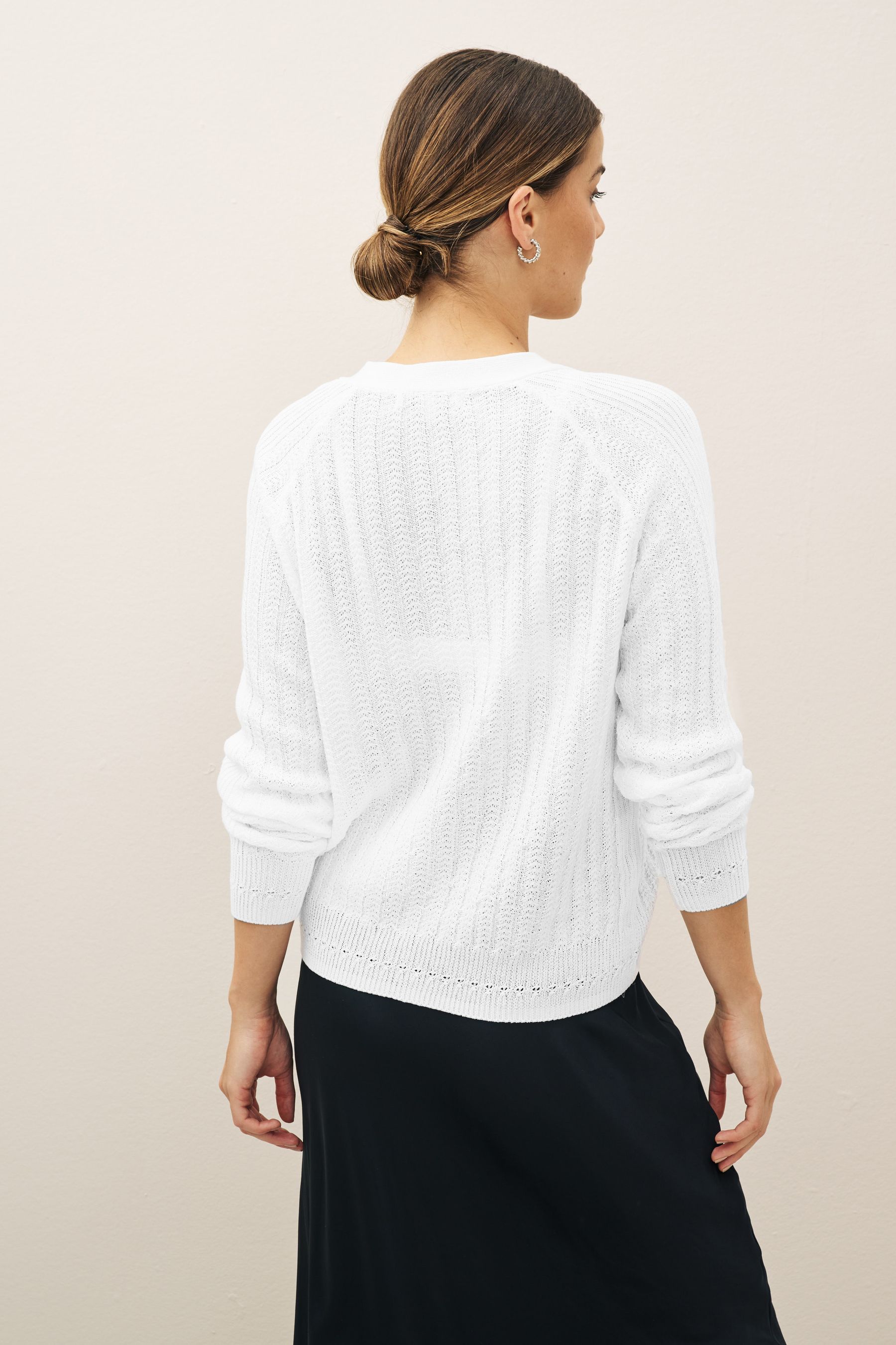 Next linen cardigan outlet