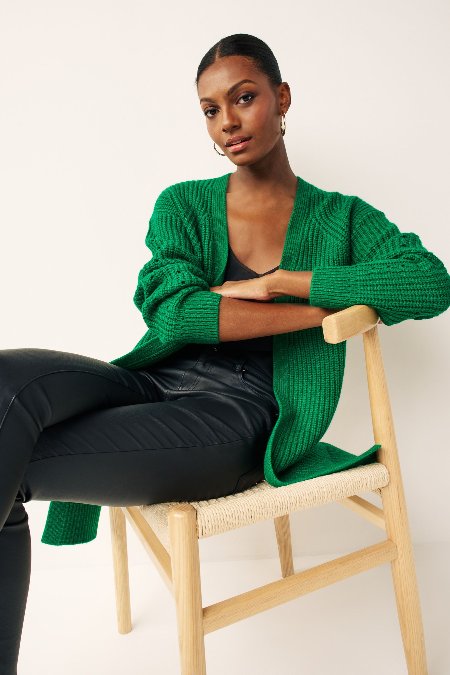 Longline edge to edge cardigan new arrivals