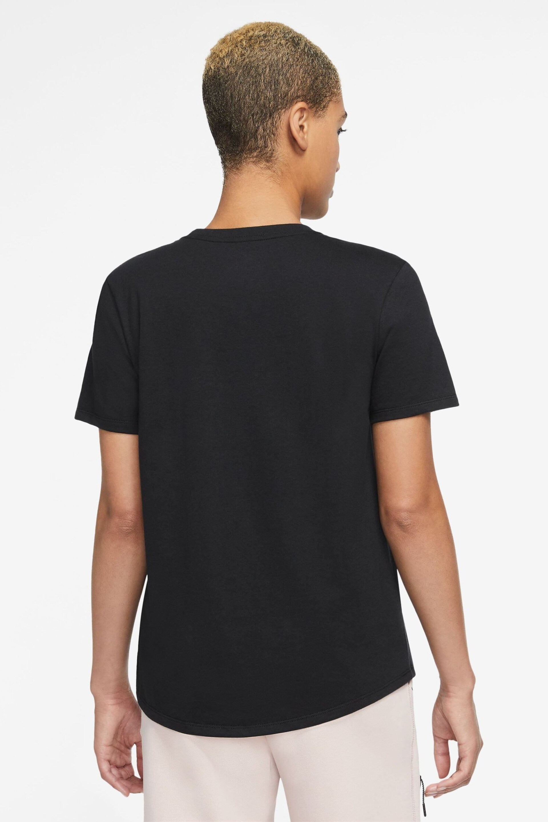 Nike Black Essential Icon T-Shirt - Image 2 of 3