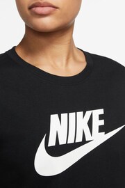 Nike Black Essential Icon T-Shirt - Image 3 of 3