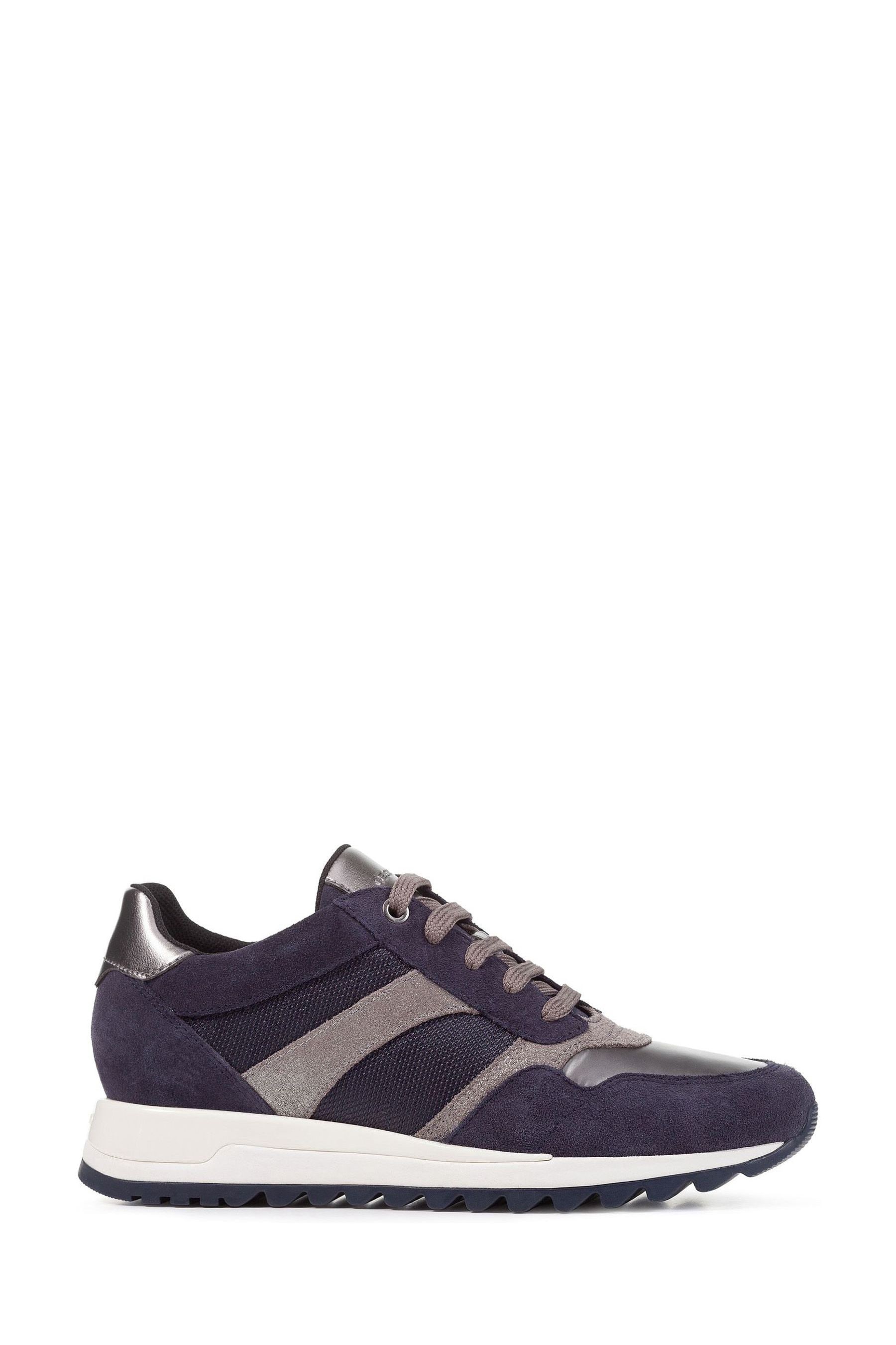 Geox Womens Tabelya Blue Trainers 5