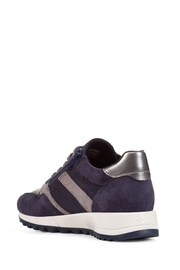 Geox Womens Tabelya Blue Trainers - Image 3 of 6