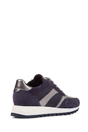 Geox Womens Tabelya Blue Trainers - Image 4 of 6