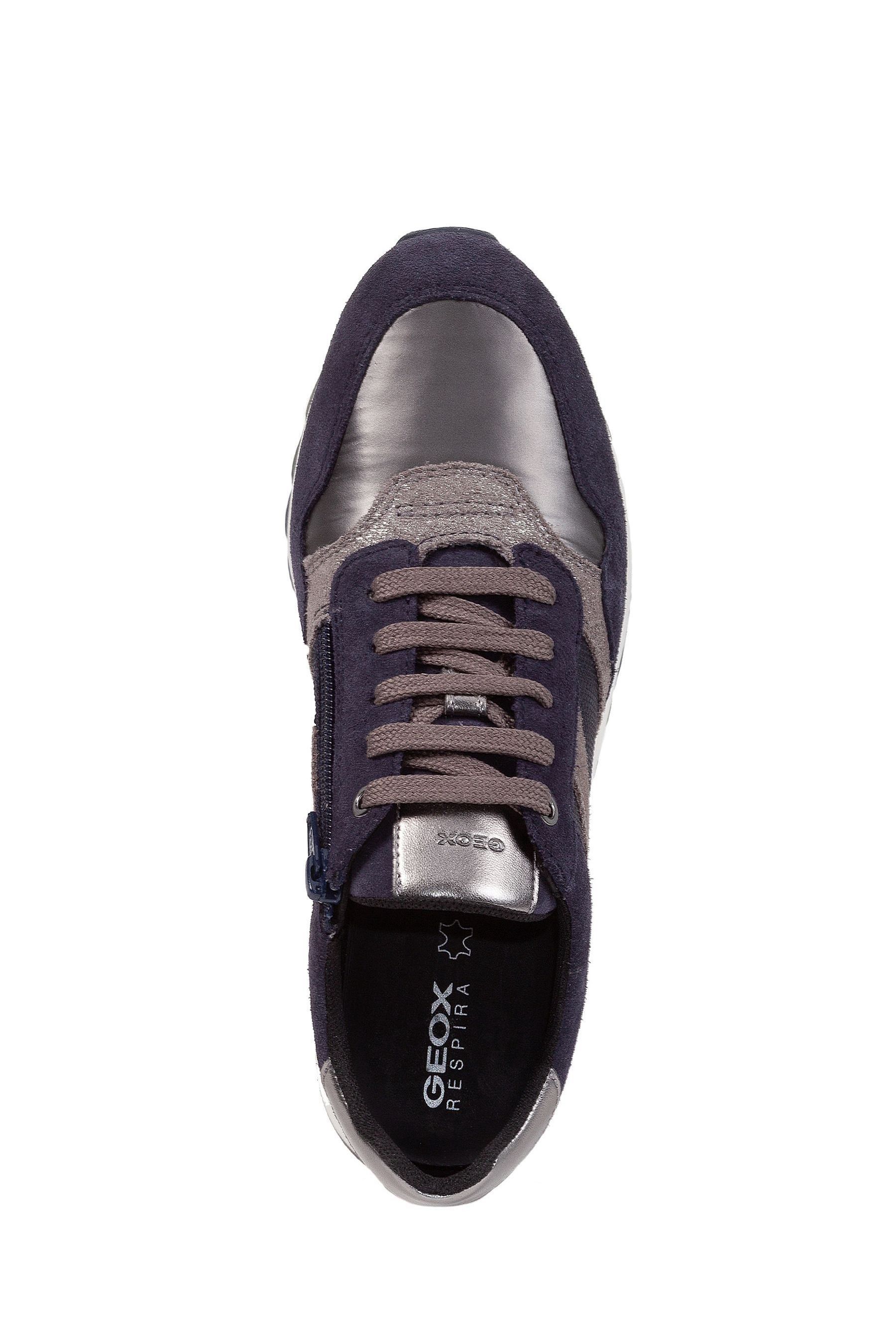 Buy Geox Womens Tabelya Blue Trainers from Next Canada