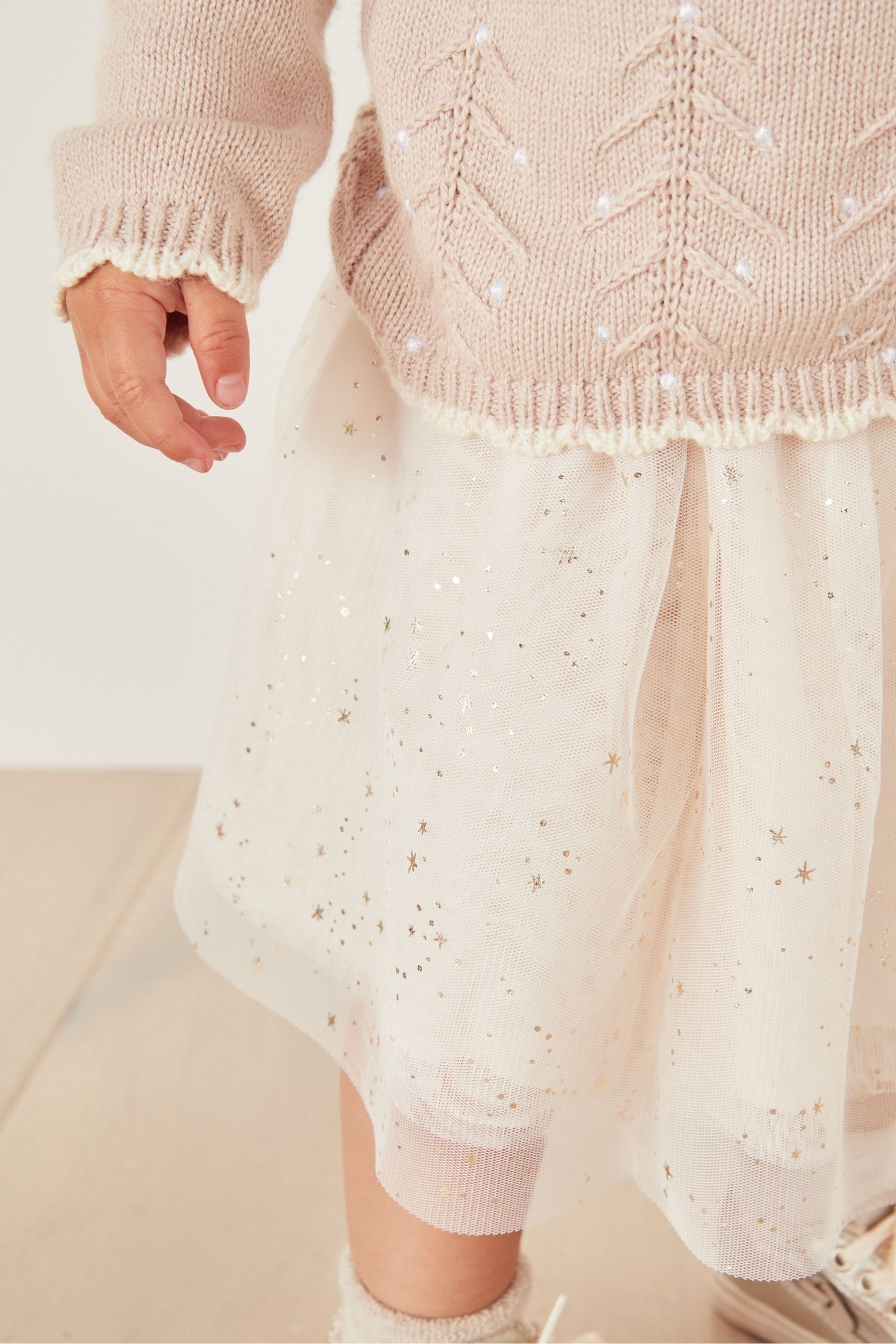 Buy The White Company Recycled Tulle Sparkle Star Tutu Skirt from Next Ireland