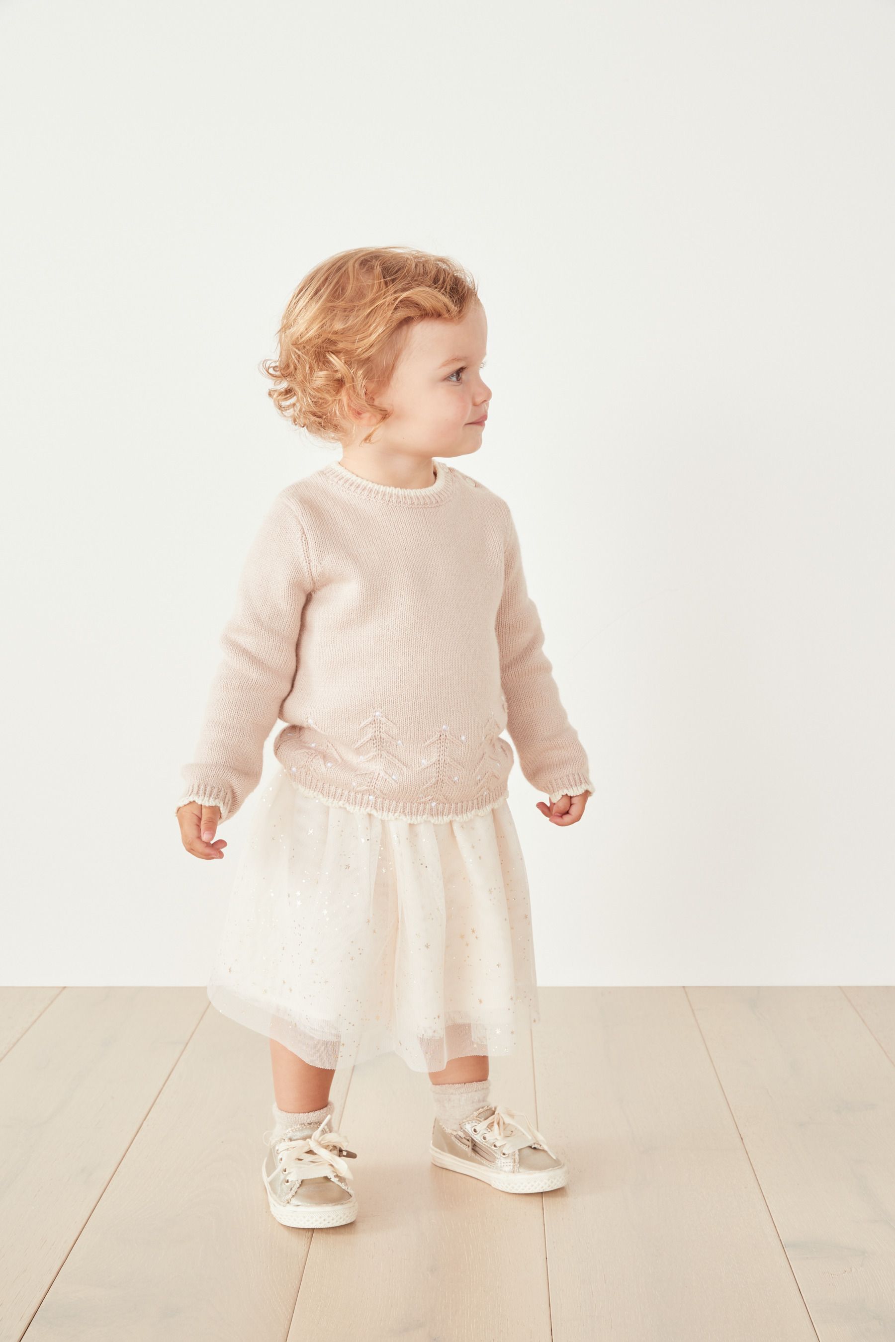Buy The White Company Recycled Tulle Sparkle Star Tutu Skirt from Next Luxembourg
