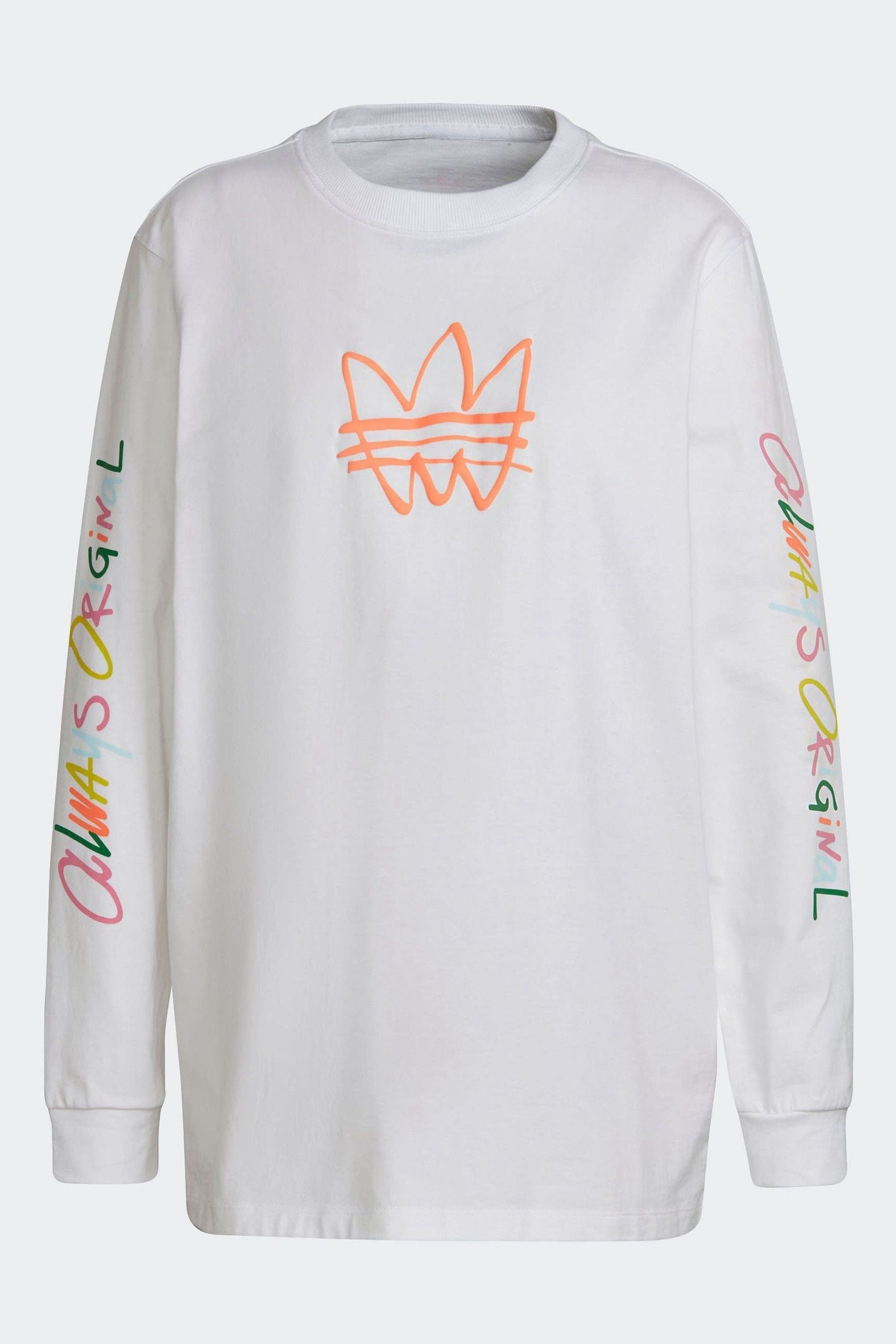 Adidas graphic long sleeve shirt clearance