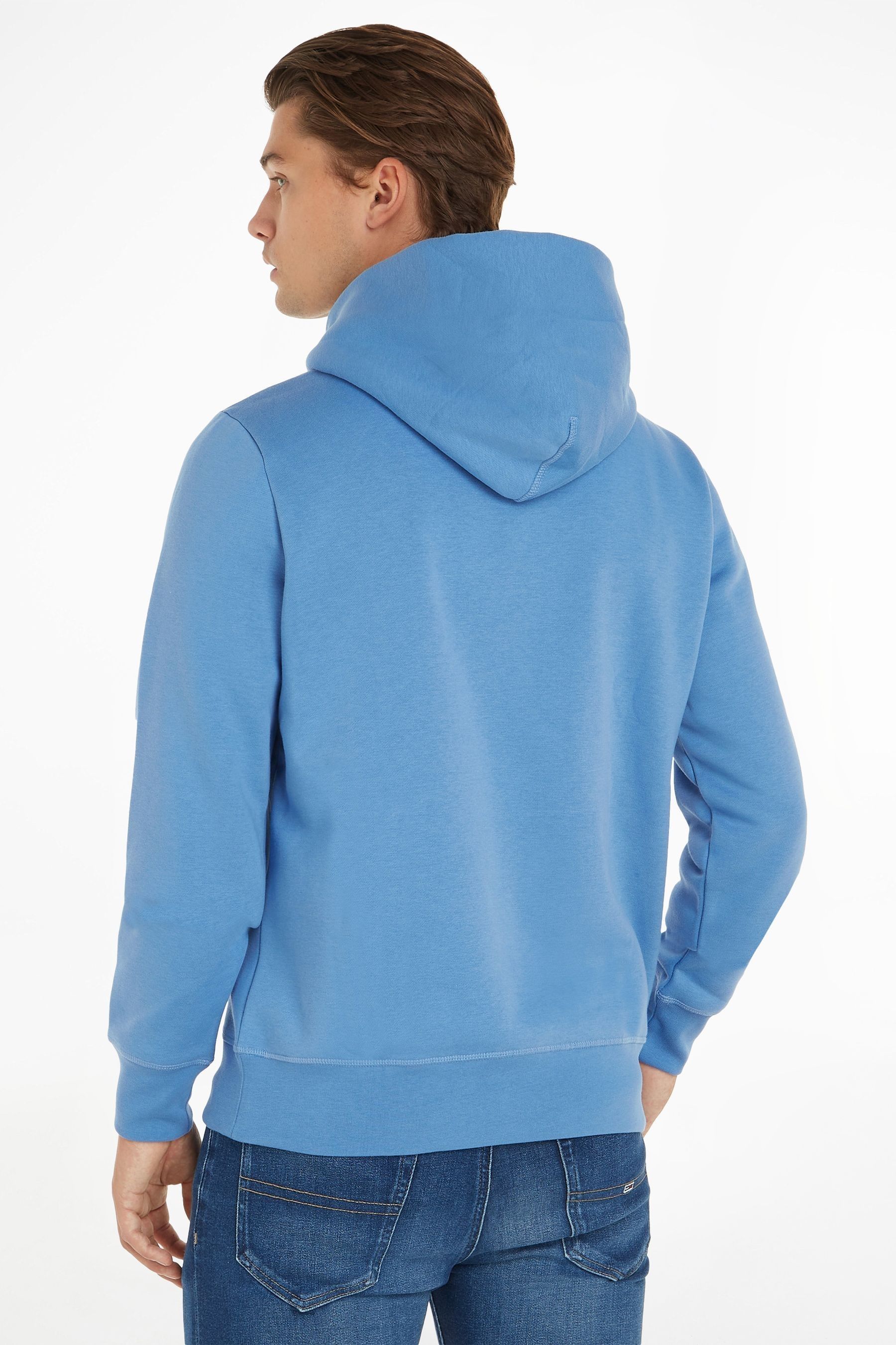 Buy Tommy Hilfiger Blue New York Hoodie from Next Luxembourg