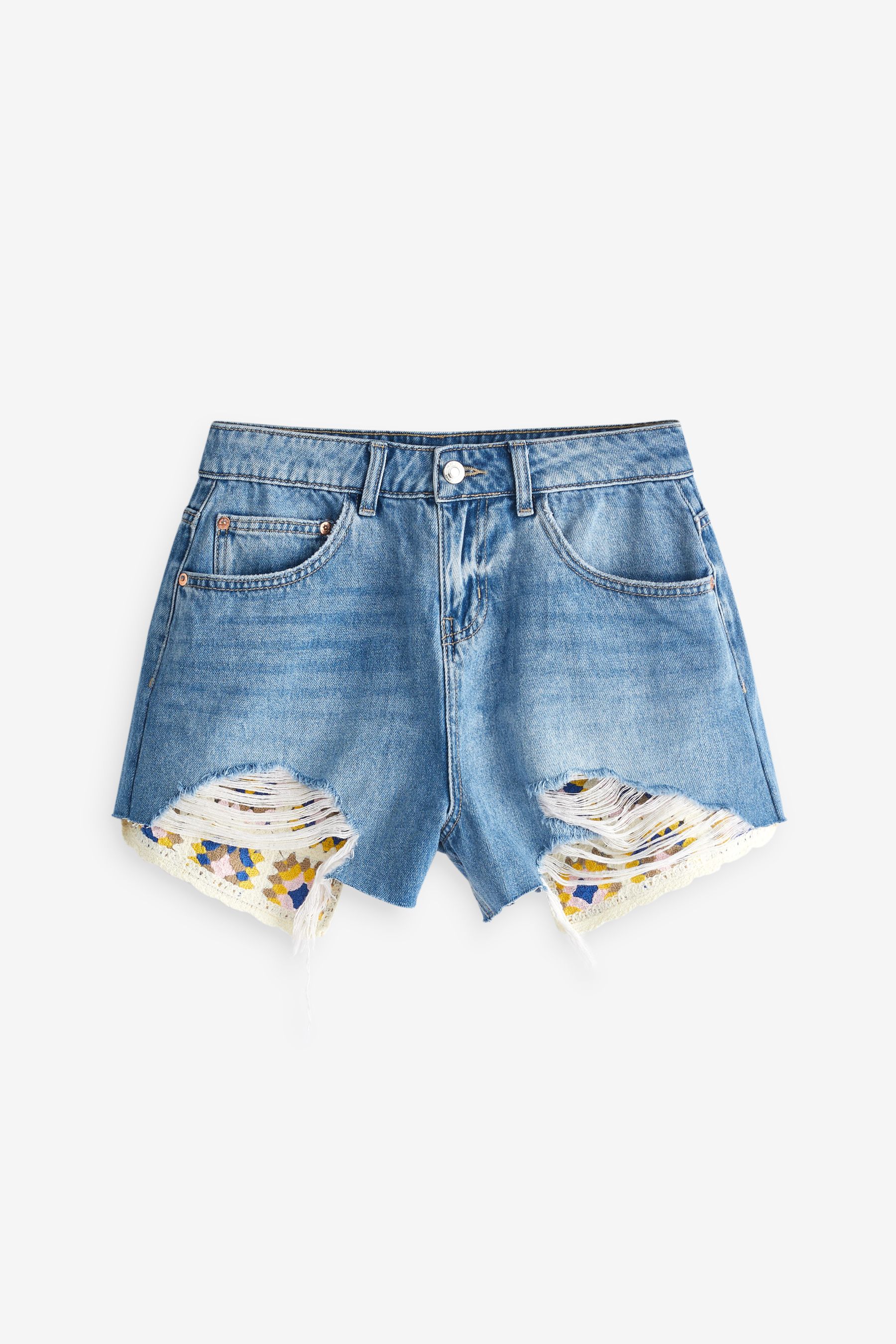 Next womens denim shorts 2025