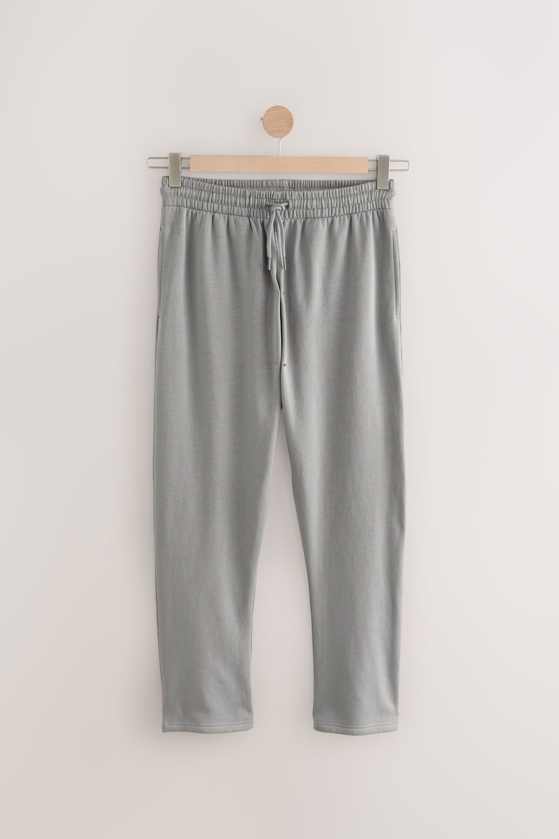 Grey open hem joggers cheap