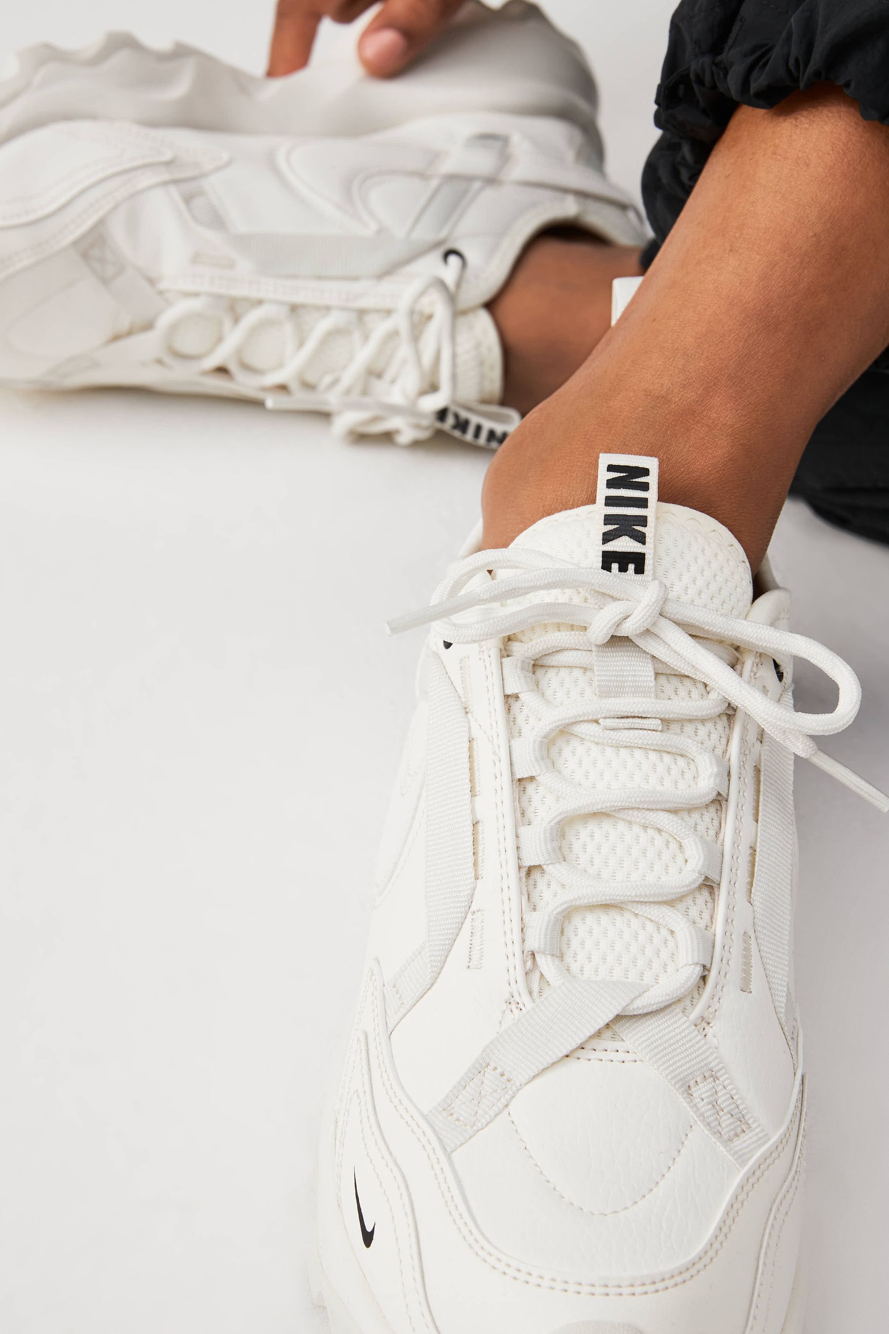 Buy Nike White Chrome TC7900 Trainers from Next Luxembourg
