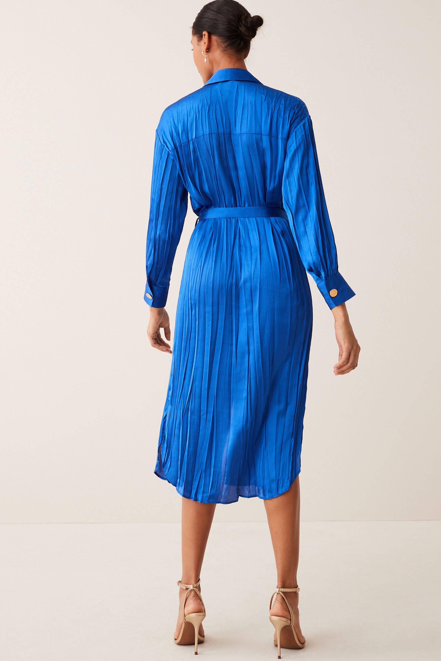 Next satin shirt dress 2025