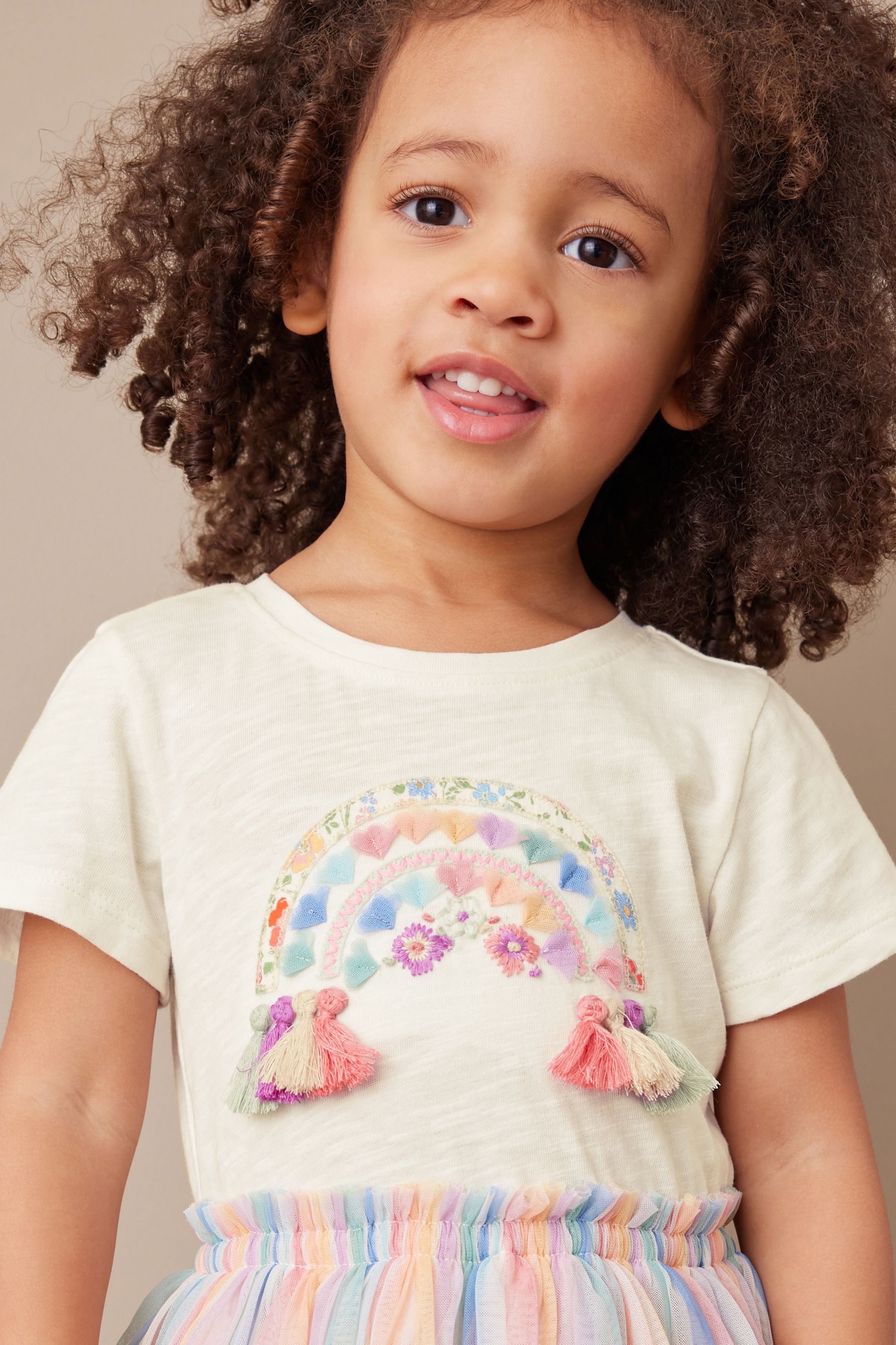 Buy Rainbow Tutu Party Dress 3mths 7yrs from Next Luxembourg