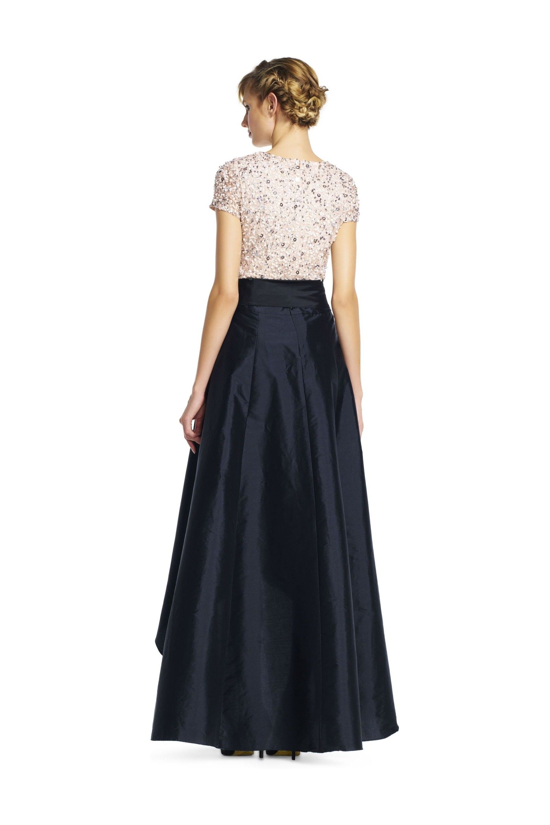 Buy Adrianna Papell High Low Ball Black Skirt from Next Canada