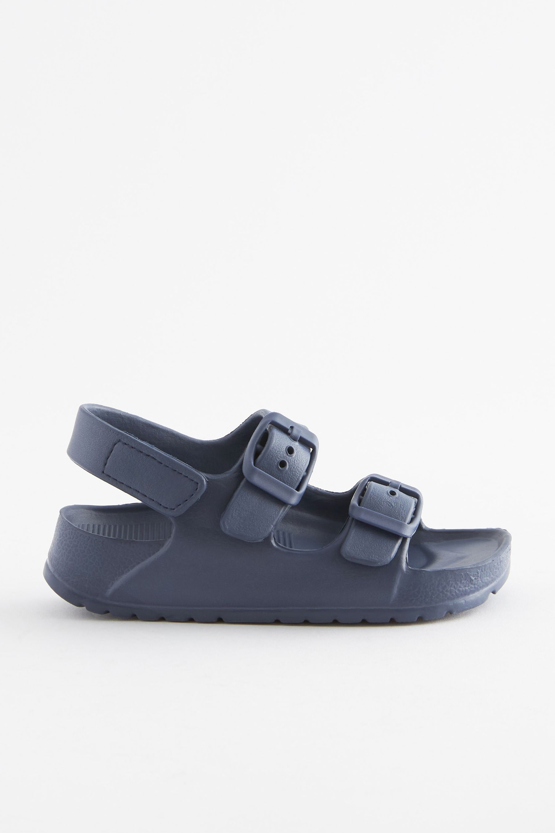 Buy Navy Blue Double Buckle Ankle Strap EVA Sandals from Next United Arab Emirates