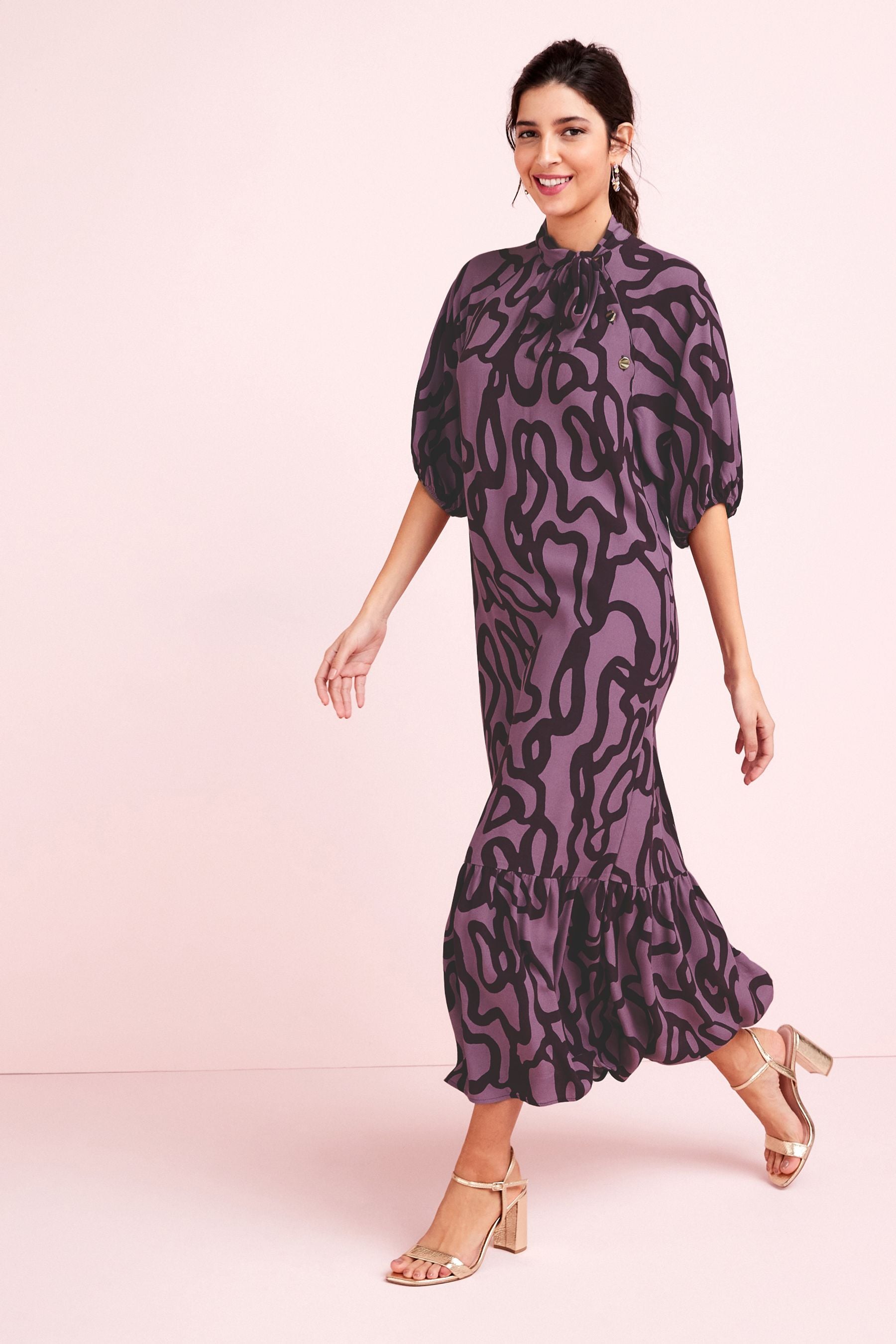 Next purple dress 2025