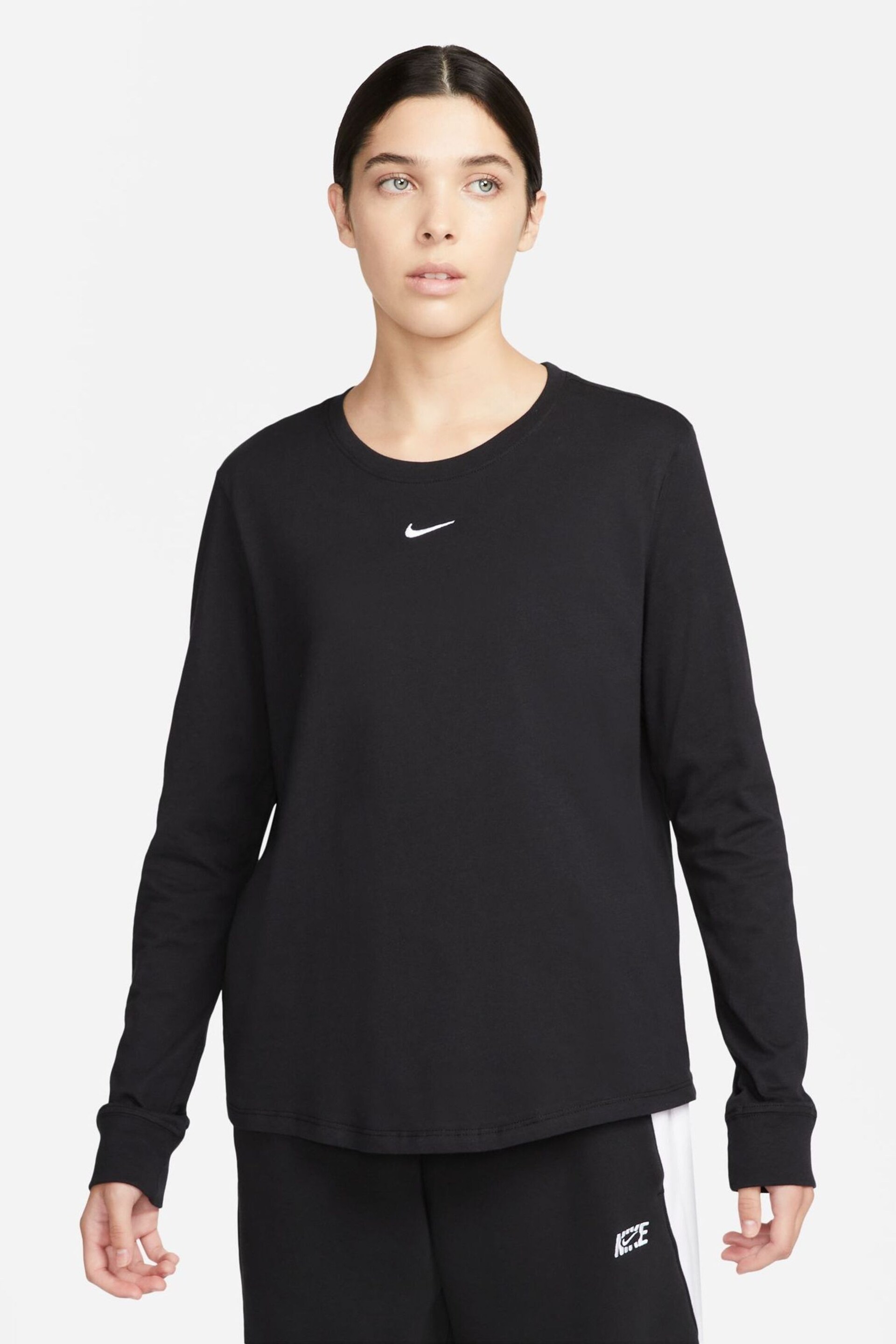 Nike Black Essentials T-Shirt - Image 1 of 4