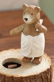 Natural Bertie Bear Electric Toothbrush Holder - Image 4 of 5