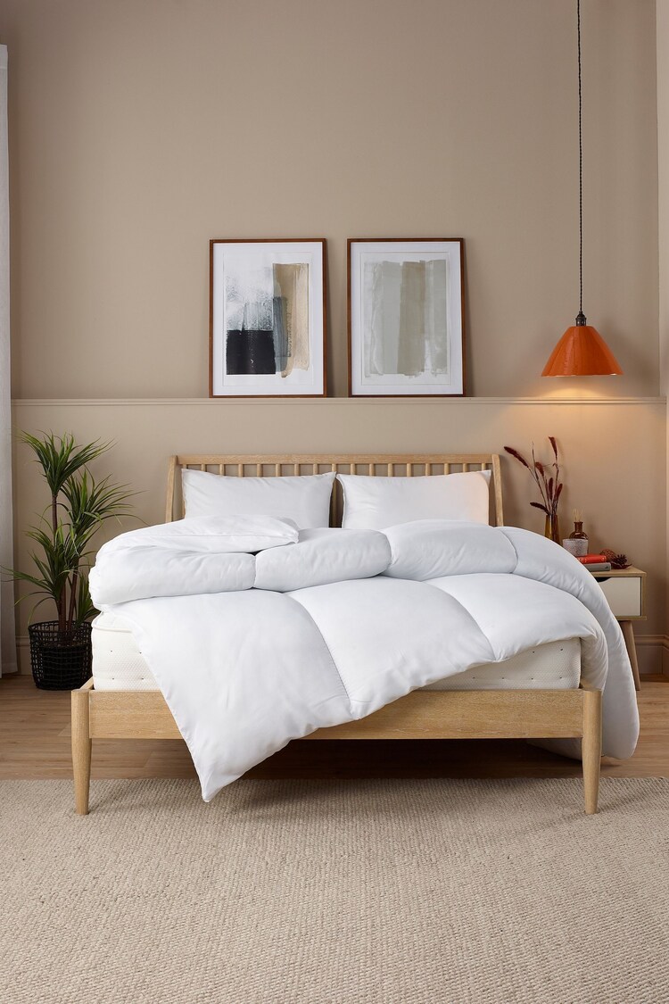 Slumberdown All Seasons Combi 15 Tog White Duvet - Image 1 of 5