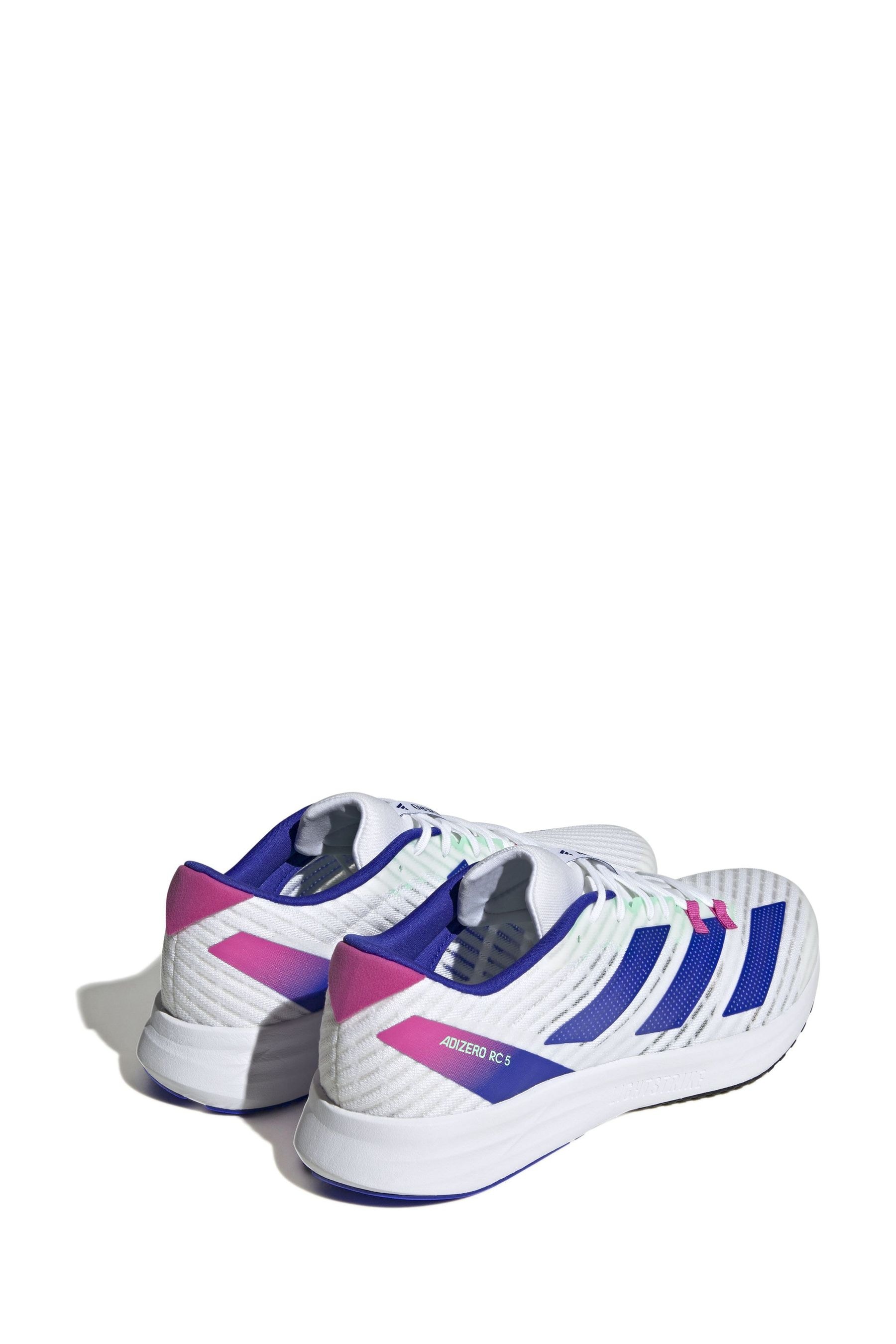 Buy adidas White Adizero RC 5 Trainers from Next Luxembourg