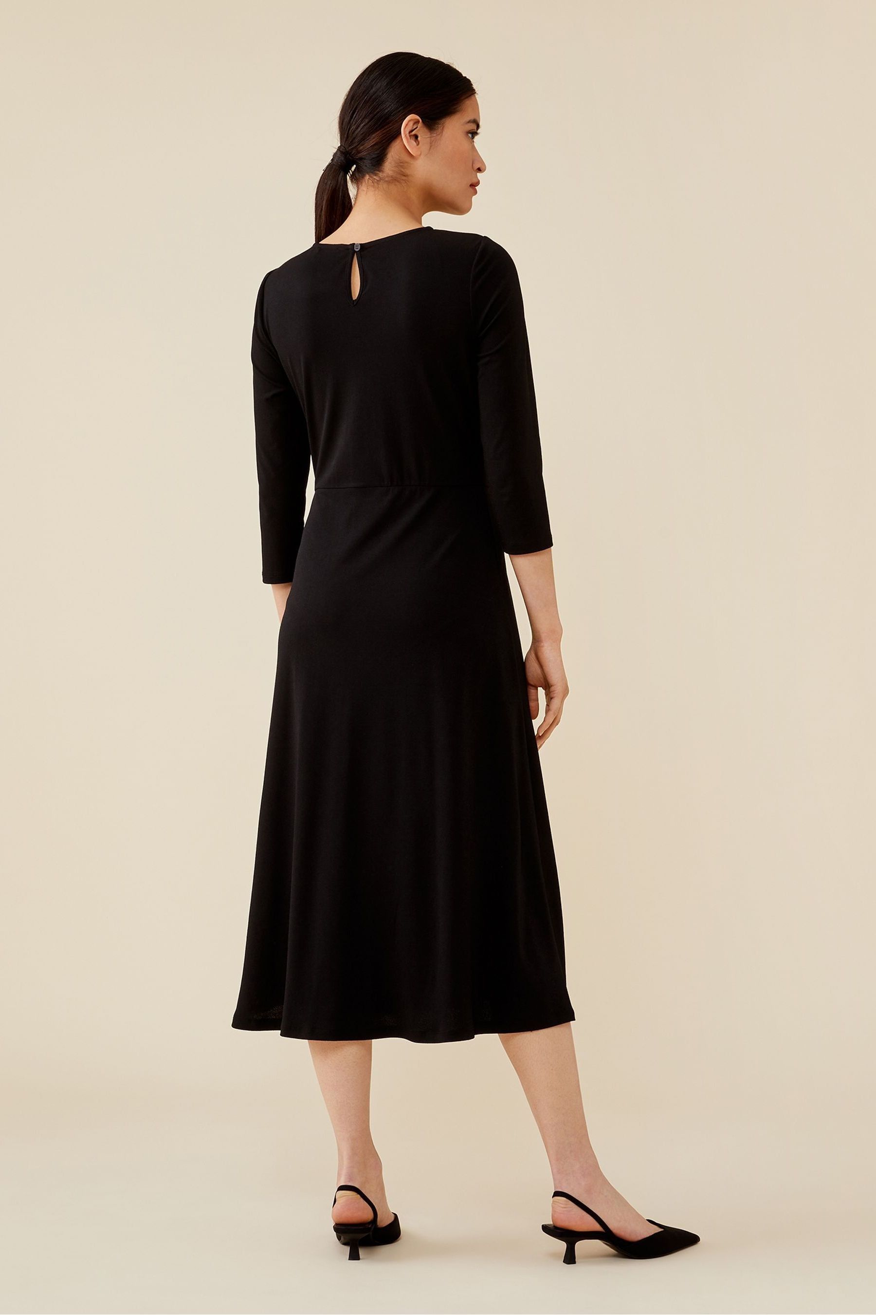 Buy Finery Vania Black Dress from Next Luxembourg