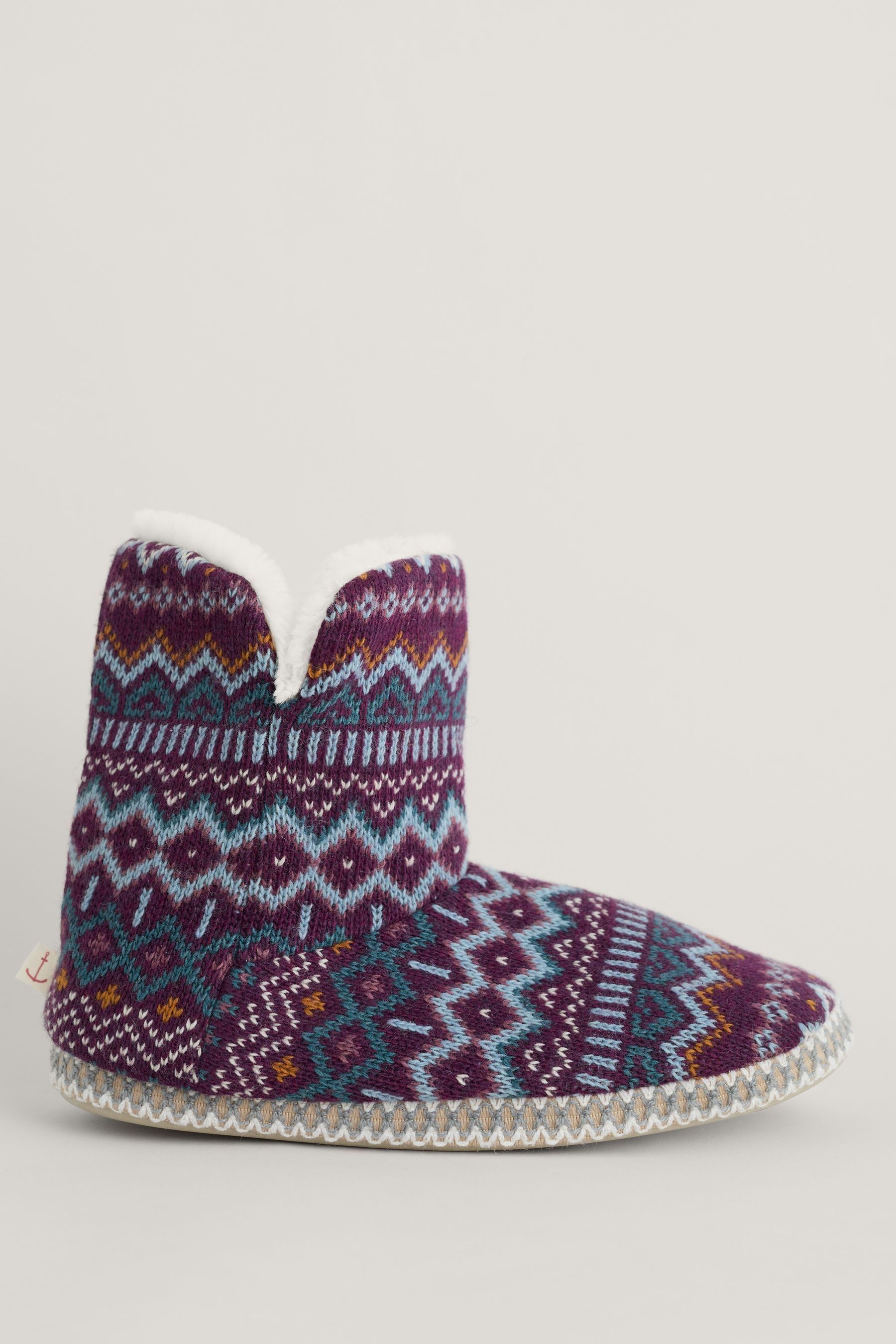Purple slipper boots online