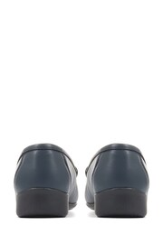 Pavers Blue Wide Fit Leather Loafers - Image 3 of 5