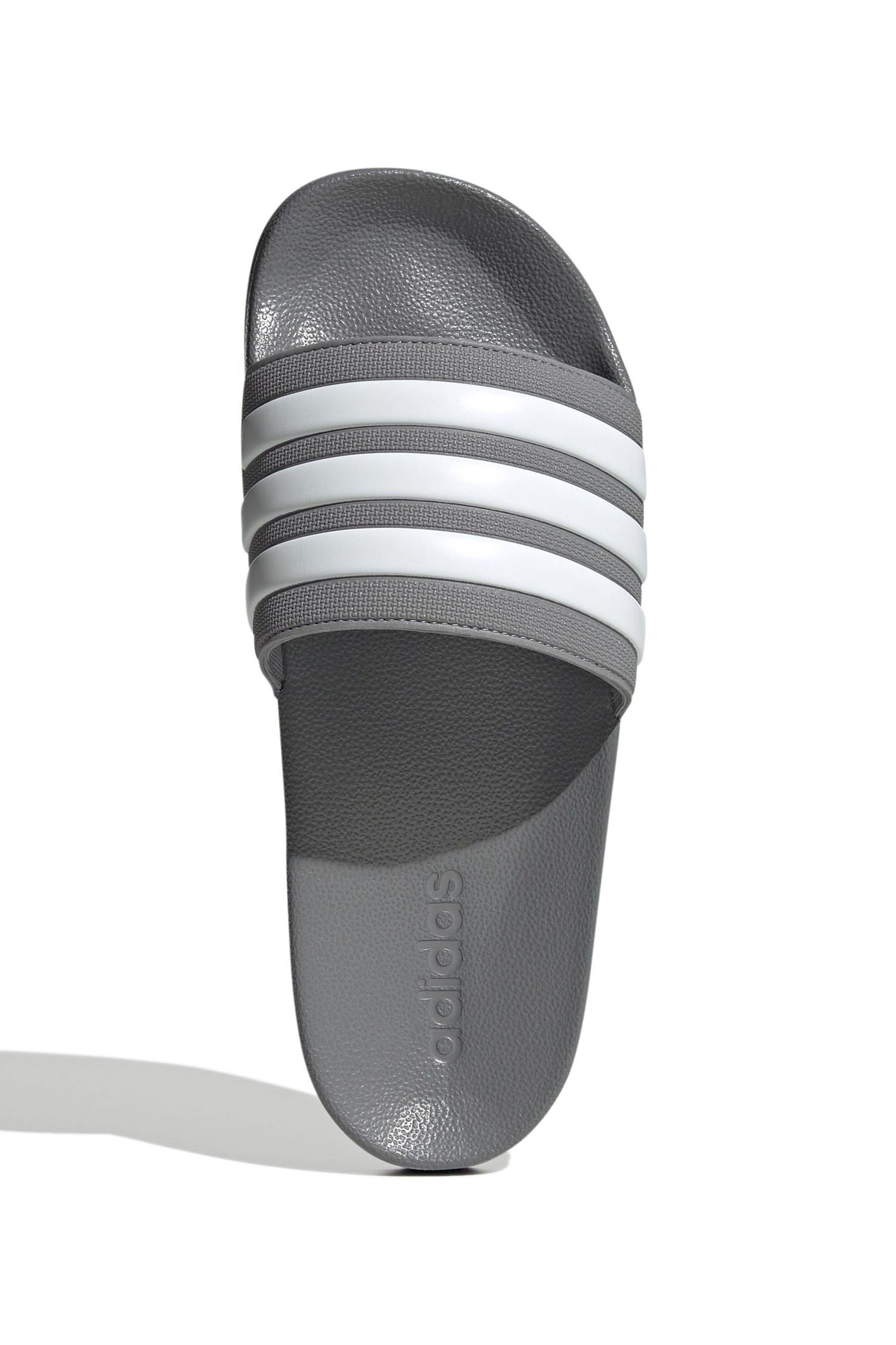 Adidas adilette slides grey sales