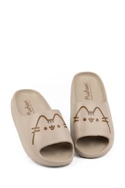 Vanilla Underground Beige Girls Pusheen Sliders - Image 4 of 6