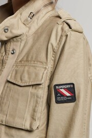 Superdry Light Brown Vintage M65 Jacket - Image 5 of 6
