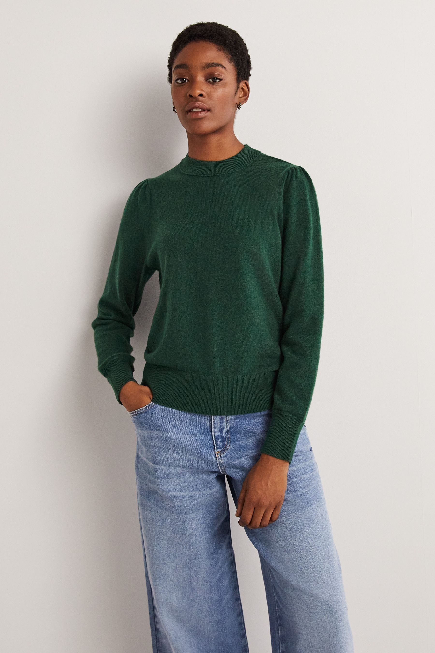 Puff shoulder jumper discount