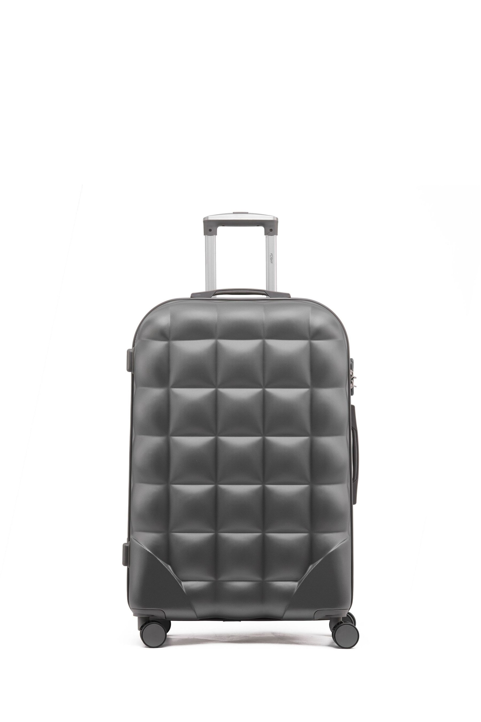 Flight Knight Large Hardcase Printed Lightweight Check In Suitcase With 4 Wheels - Image 1 of 7