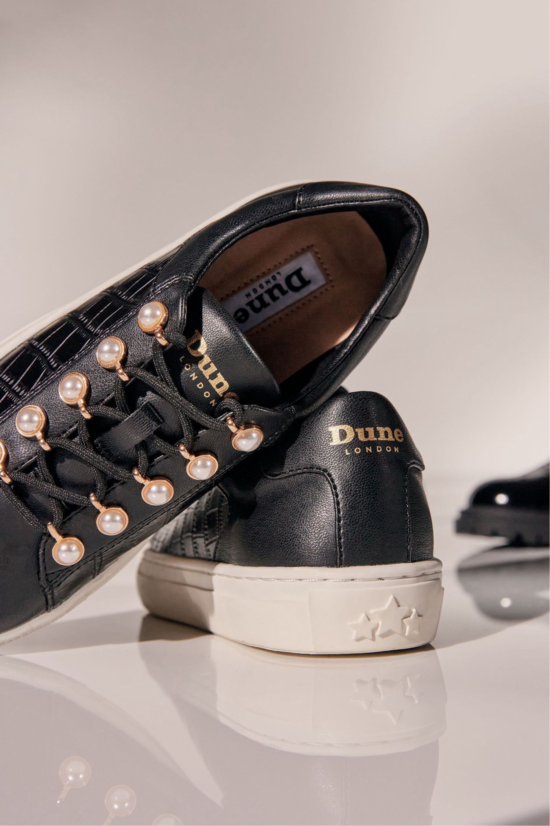 Dune embellished trainers on sale