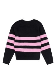 Juicy Couture Juicy Textured Stripe Jumper - Image 2 of 3