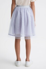 Reiss Lilac Charlotta Junior Sequin Midi Skirt - Image 5 of 6