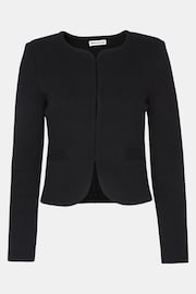 Whistles Collarless Jersey Jacket - Image 5 of 5