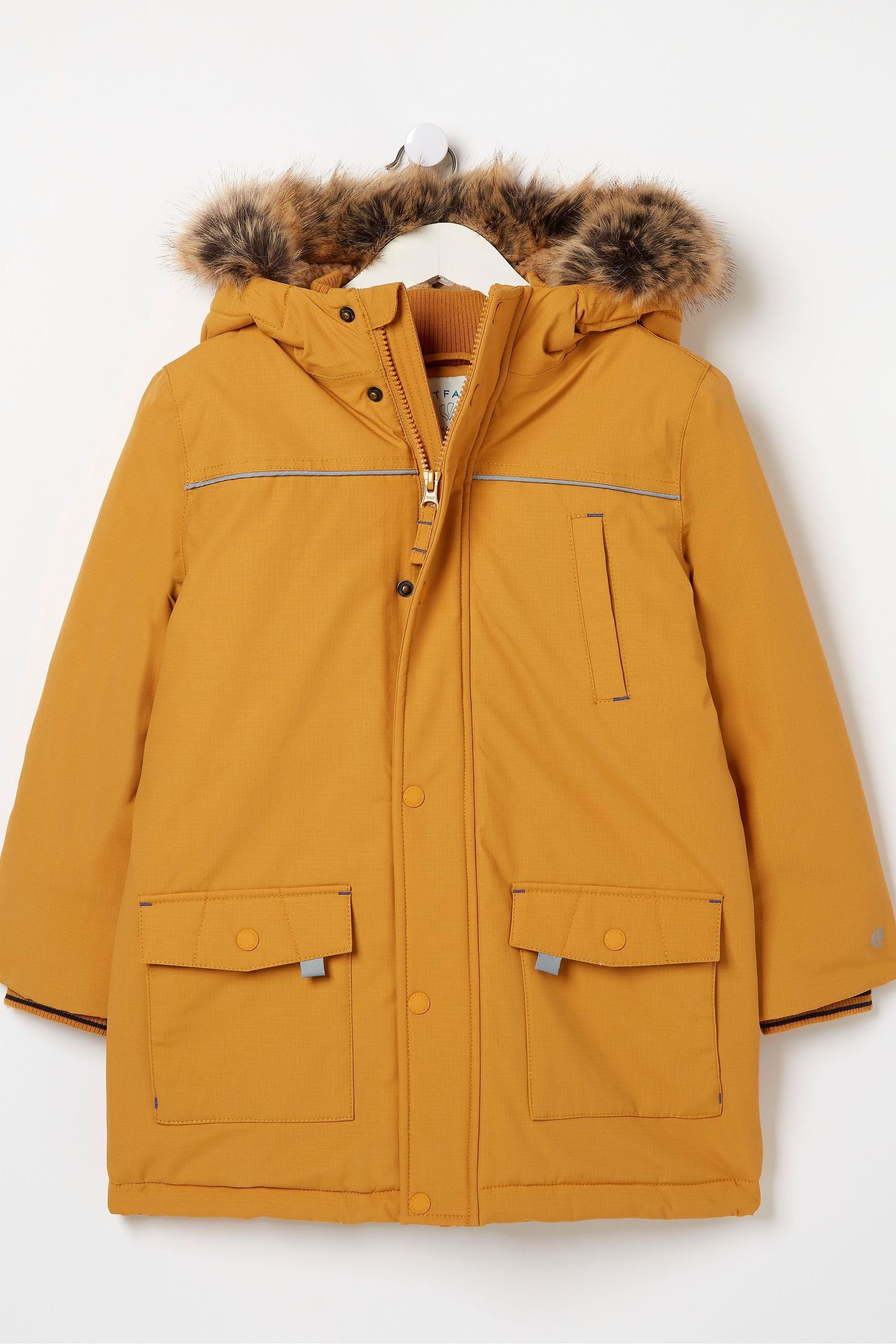 Acheter Parka impermeable FatFace Jaune Addison from Next Luxembourg