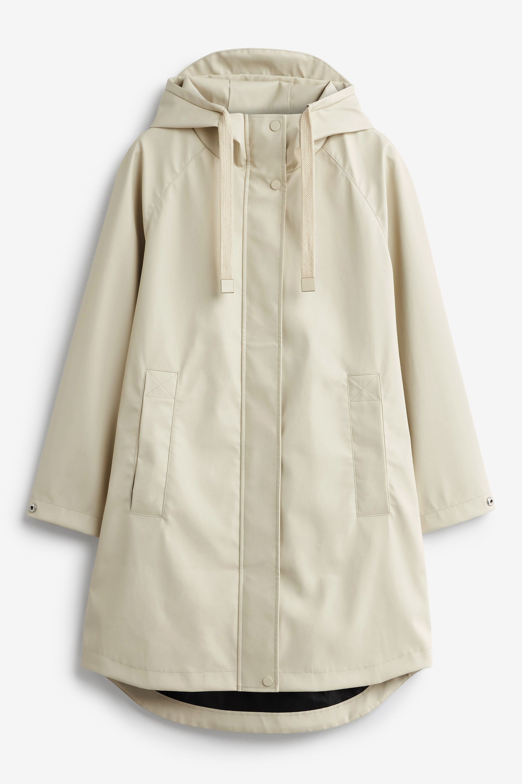 Buy Neutral Stone Rubber Showerproof Rain Jacket from Next Luxembourg