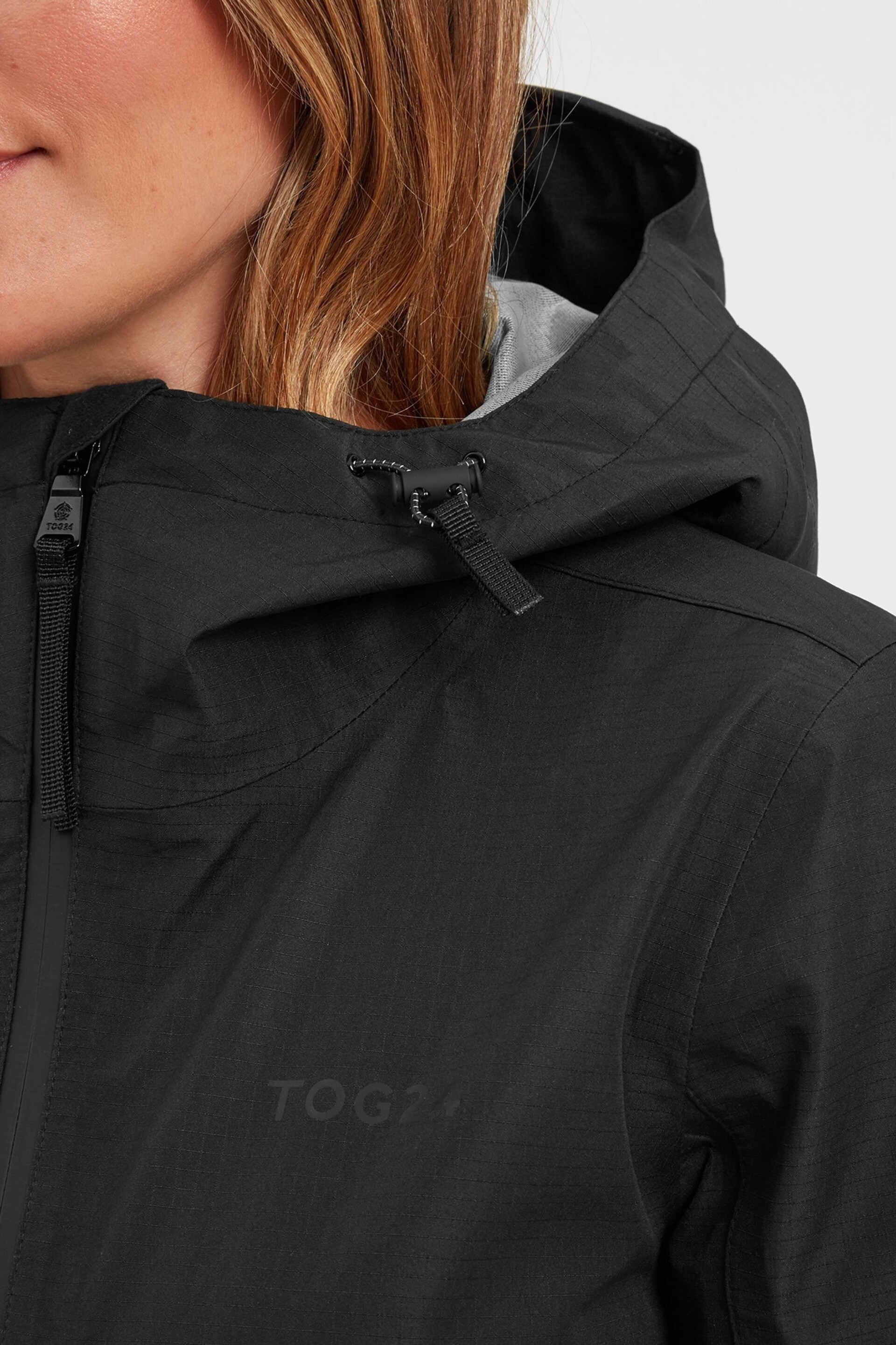 Tog 24 Black Austwick Waterproof Jacket - Image 4 of 6